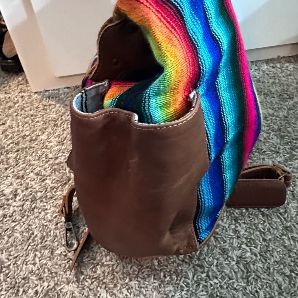 Nena and Co. CDB Tote convertible backpack Guatemala OG Revival leather - Picture 9 of 11